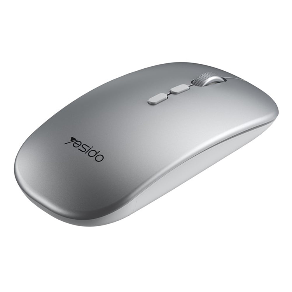 Wireless-Maus Yesido KB15, 800DPI - 1600DPI, Silber