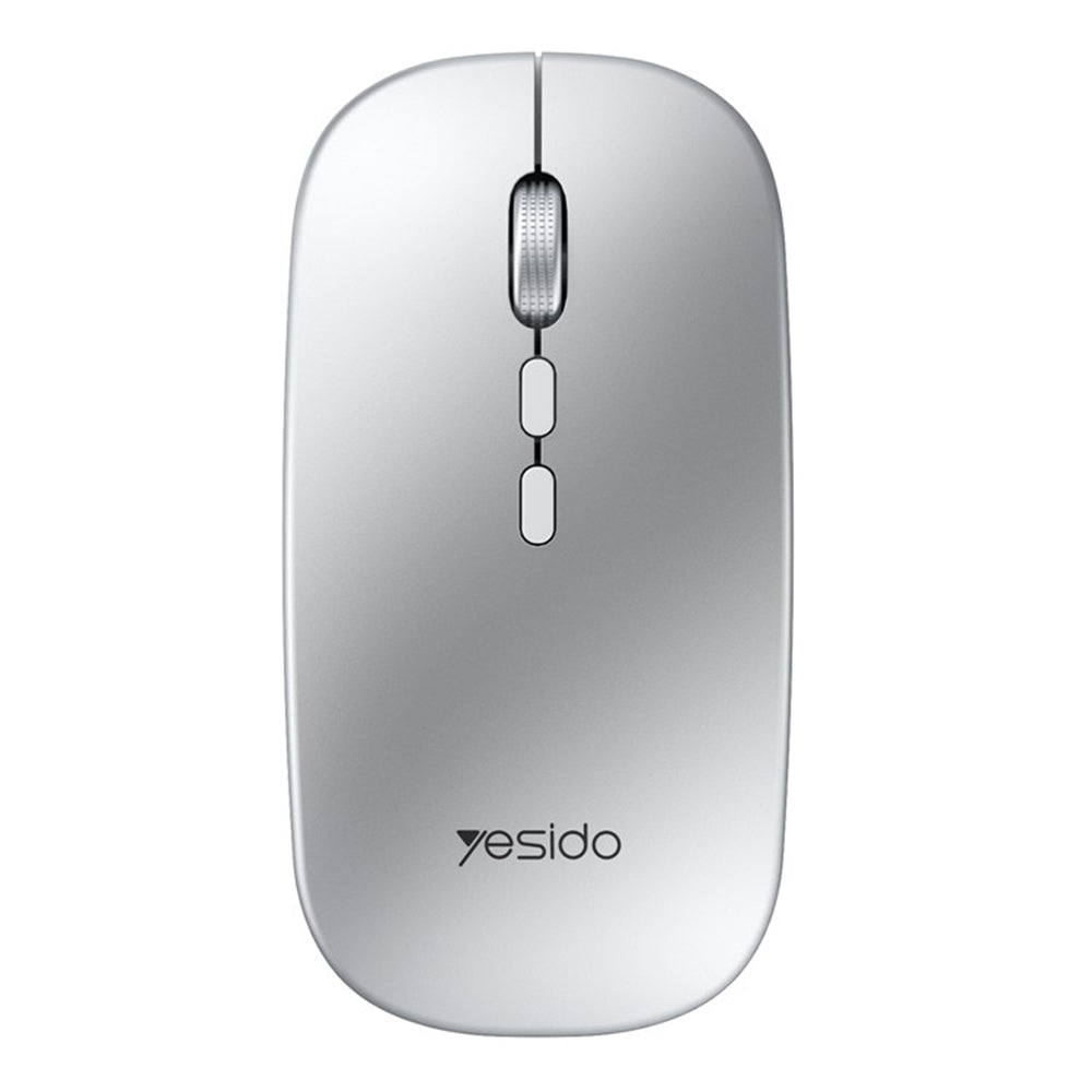 Wireless-Maus Yesido KB15, 800DPI - 1600DPI, Silber