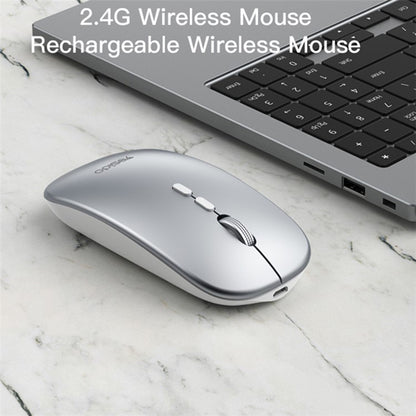 Wireless-Maus Yesido KB15, 800DPI - 1600DPI, Silber