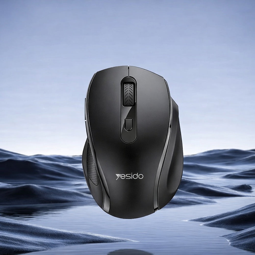 Wireless Mouse Yesido KB45, 800DPI - 1600DPI, Black