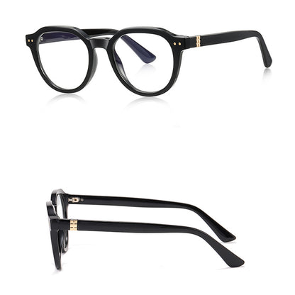 Computerbrille für Männer Techsuit 2228, Anti-Blue Light, Schwarz
