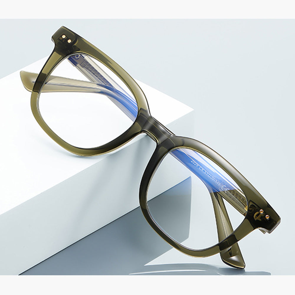 Computerbrille für Männer Techsuit 2229, Anti-Blau-Licht, Grau