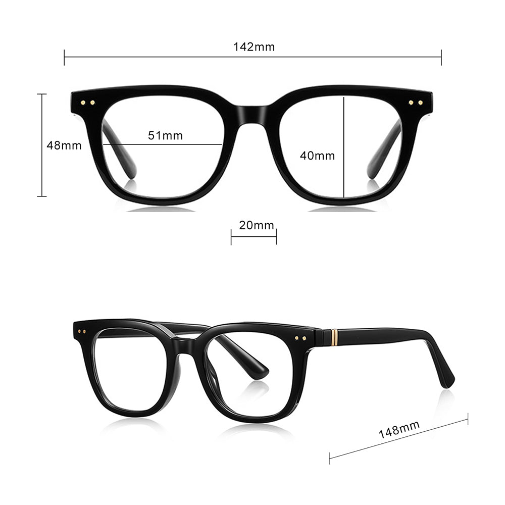 Computerbrille für Männer Techsuit 2229, Anti-Blau-Licht, Grau