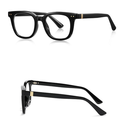 Computerbrille für Männer Techsuit 2229, Anti-Blue Light, Schwarz