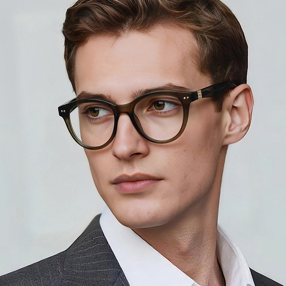Computerbrille für Männer Techsuit 2231, Anti-Blue Light, Blau