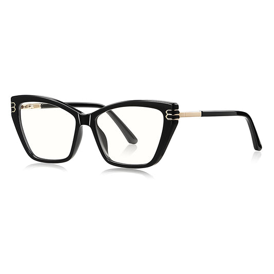 Damen Computerbrille Techsuit 2262, Anti-Blue Light, Schwarz