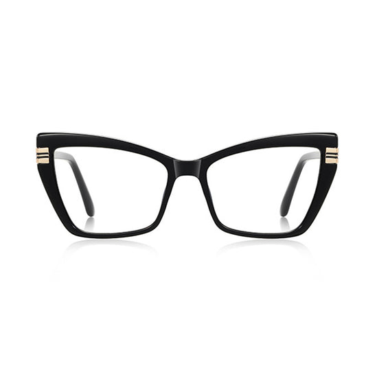 Damen Computerbrille Techsuit 2263, Anti-Blue Light, Schwarz