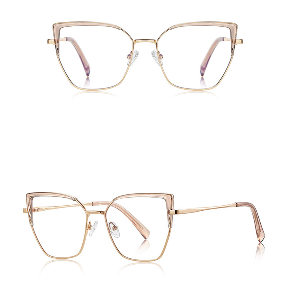 Damen Computerbrille Techsuit 3156, Anti-Blue Light, Roségold