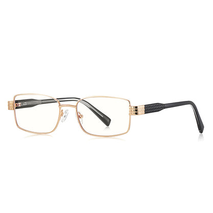 Damen Computerbrille Techsuit 3163, Anti-Blue Light, Schwarz Gold