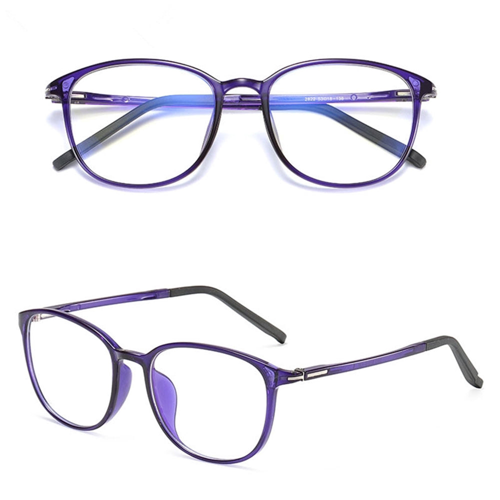 Damen-Computerglas Techsuit F2822, Anti-Blaues Licht, Lila