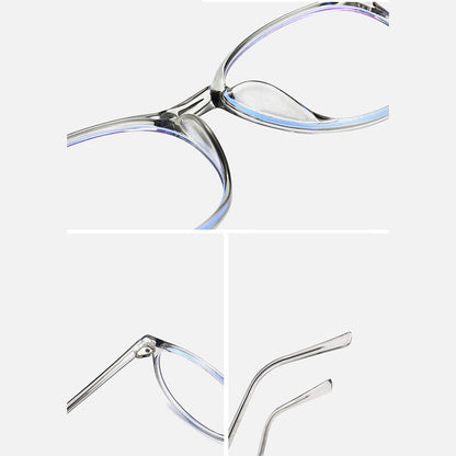 Damen-Computerbrille Techsuit F8551-C3, Anti-Blaues Licht, Braun