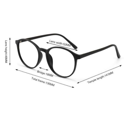 Damen-Computerbrille Techsuit F8551-C3, Anti-Blaues Licht, Braun
