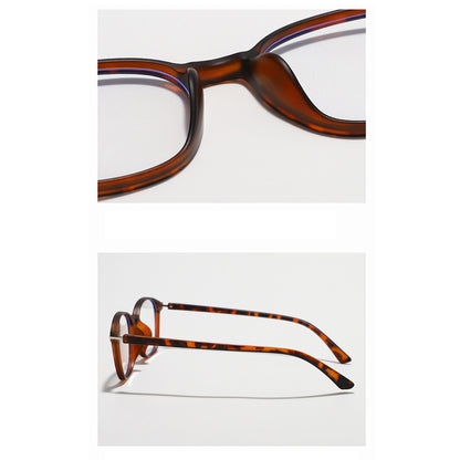 Unisex Computerbrille Techsuit 6635, Anti-Blau-Licht, Schwarz Lila