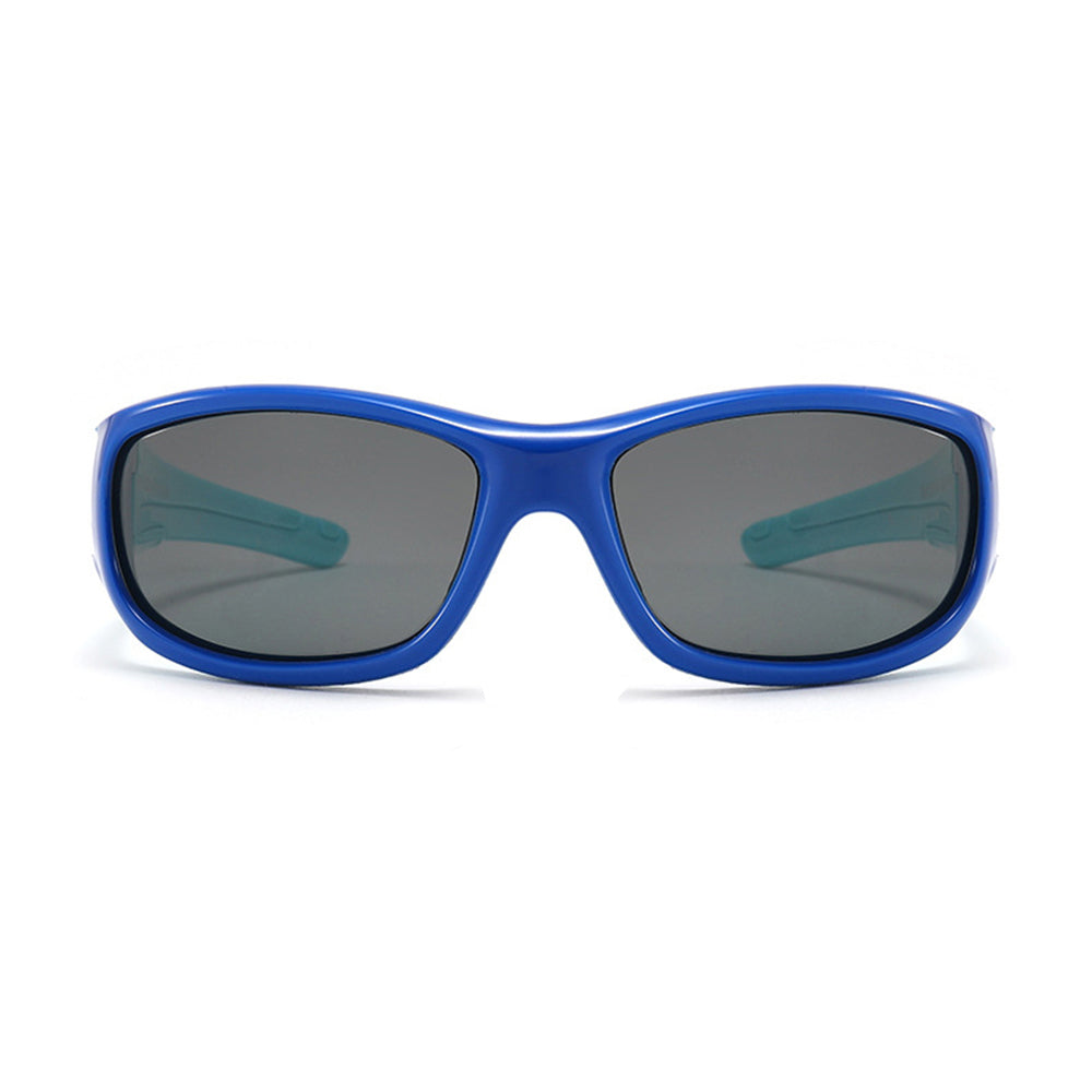 Sport-Sonnenbrille für Kinder Techsuit 800-C11, polarisiert, schwarz