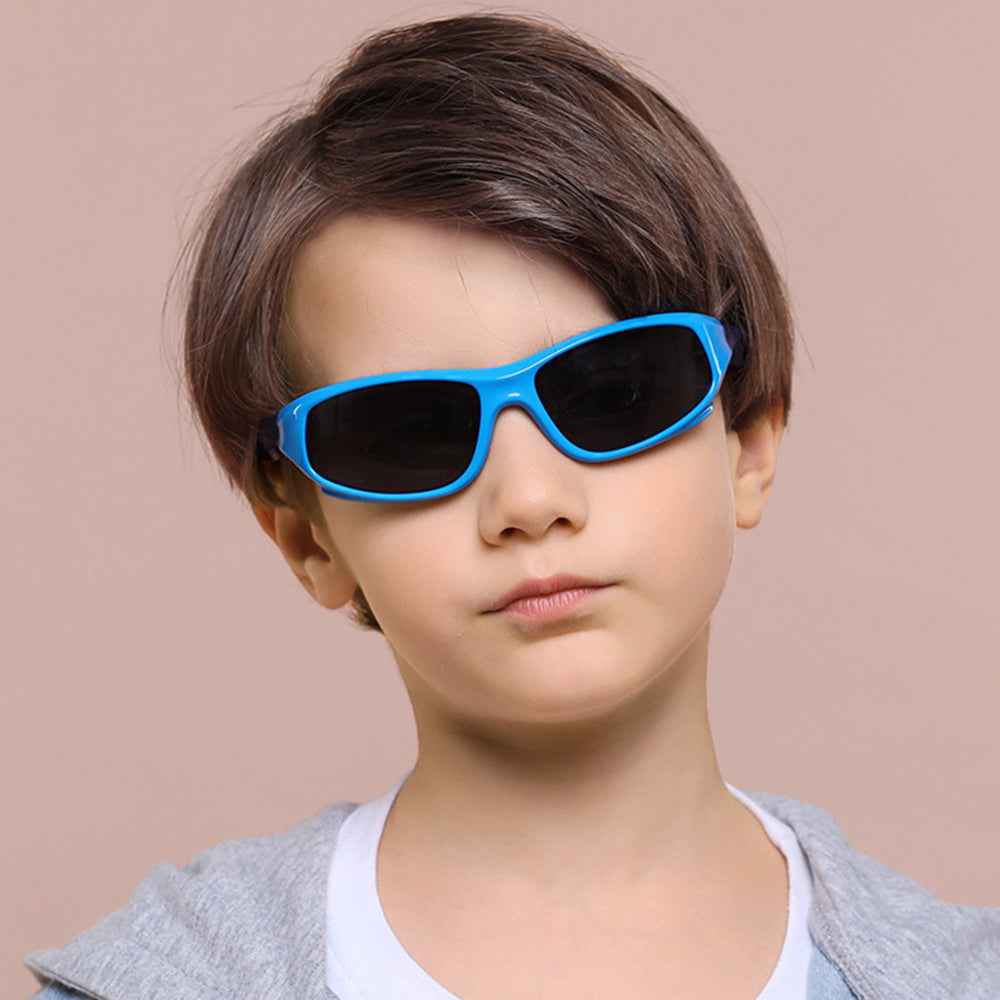 Techsuit 816-C3 Kids' Sport Sunglasses, Polarized, Pink Green