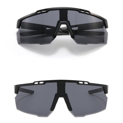 Unisex Techsuit 9963 Fahrradbrille, Schwarz Orange