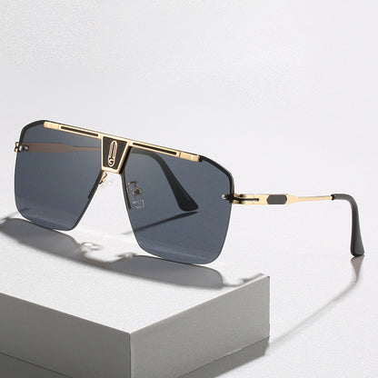 Herren-Sonnenbrille Techsuit 2576, Gold Schwarz Grau