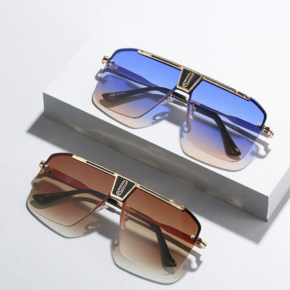 Herren-Sonnenbrille Techsuit 2576, Gold Grün Braun