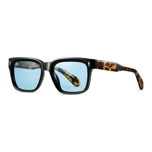 Men's Techsuit 31246 Sunglasses, Polarized, UV Protection, Brown Blue