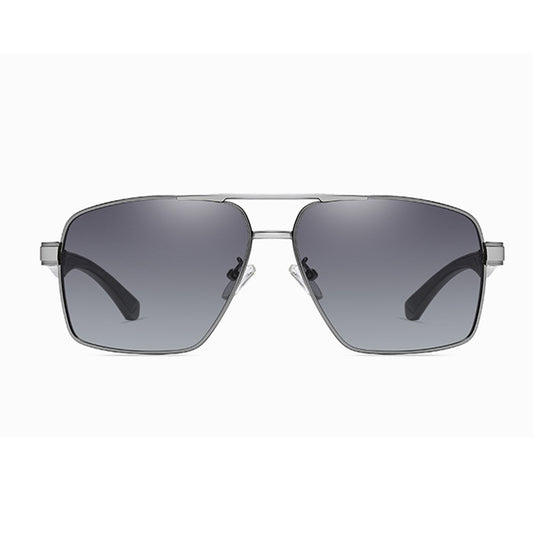 Herren-Sonnenbrille Techsuit LM001, polarisiert, UV-Schutz, Grau