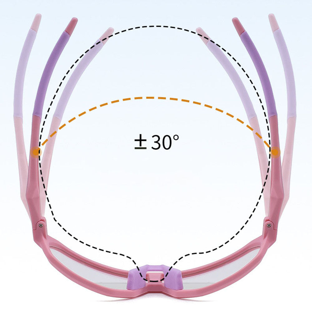 Techsuit Kinder Sonnenbrille 22312, polarisiert, UV-Schutz, rosa