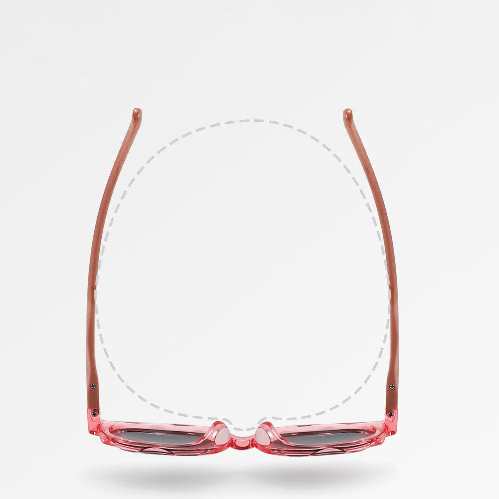 Techsuit 627 Kinder-Sonnenbrille, polarisiert, UV-Schutz, grün