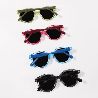 Techsuit 627 Kinder-Sonnenbrille, polarisiert, UV-Schutz, grün