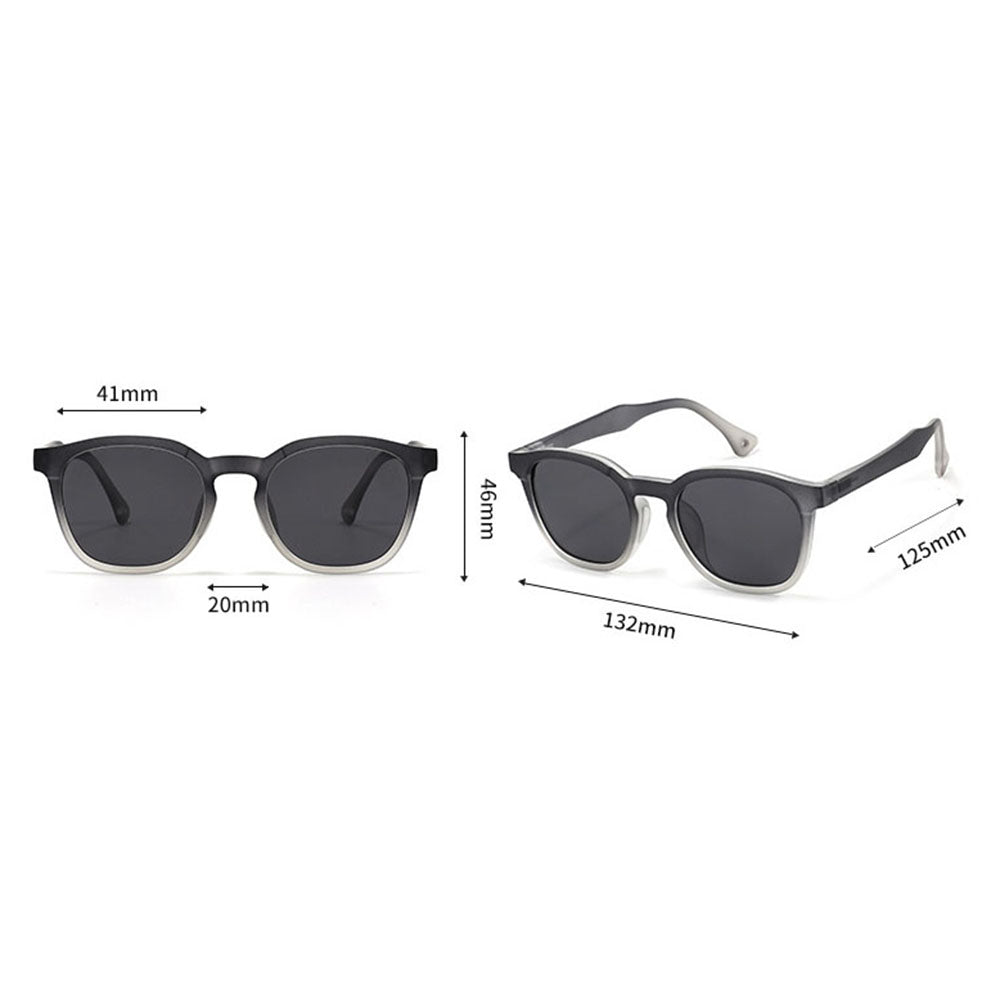 Techsuit 691 Kinder-Sonnenbrille, polarisiert, UV-Schutz, schwarz
