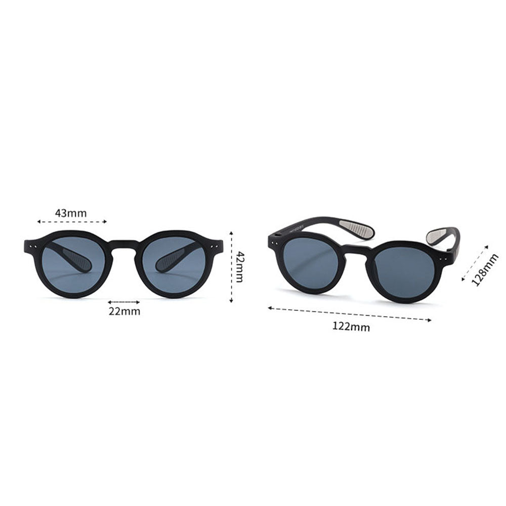 Techsuit Kinder Sonnenbrille 8443, polarisiert, UV-Schutz, grün