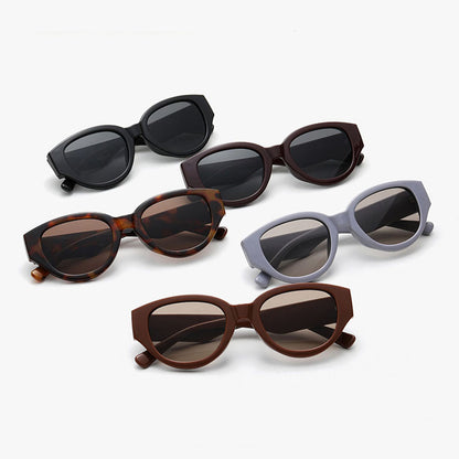 Damen-Sonnenbrille Techsuit 17002, Schwarz