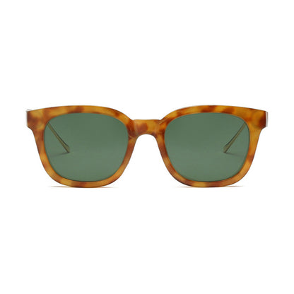 Techsuit 2050 Women's Sunglasses, Polarized, UV Protection, Brown Green