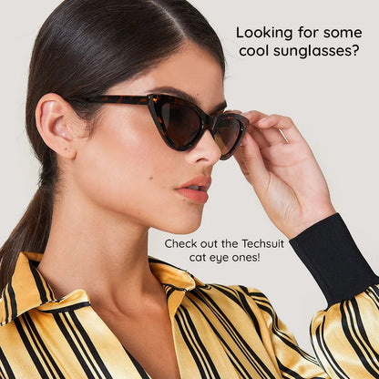 Damen-Sonnenbrille Techsuit 5040, Schwarz