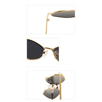 Damen-Sonnenbrille Techsuit 6206, Gold Schwarz