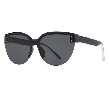 Techsuit 6506 Women's Sunglasses, Black Gray