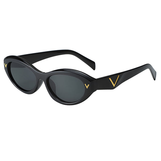 Damen-Sonnenbrille Techsuit 77115, Schwarz