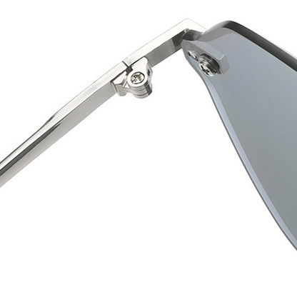 Damen-Sonnenbrille Techsuit 8195, Silber Grau