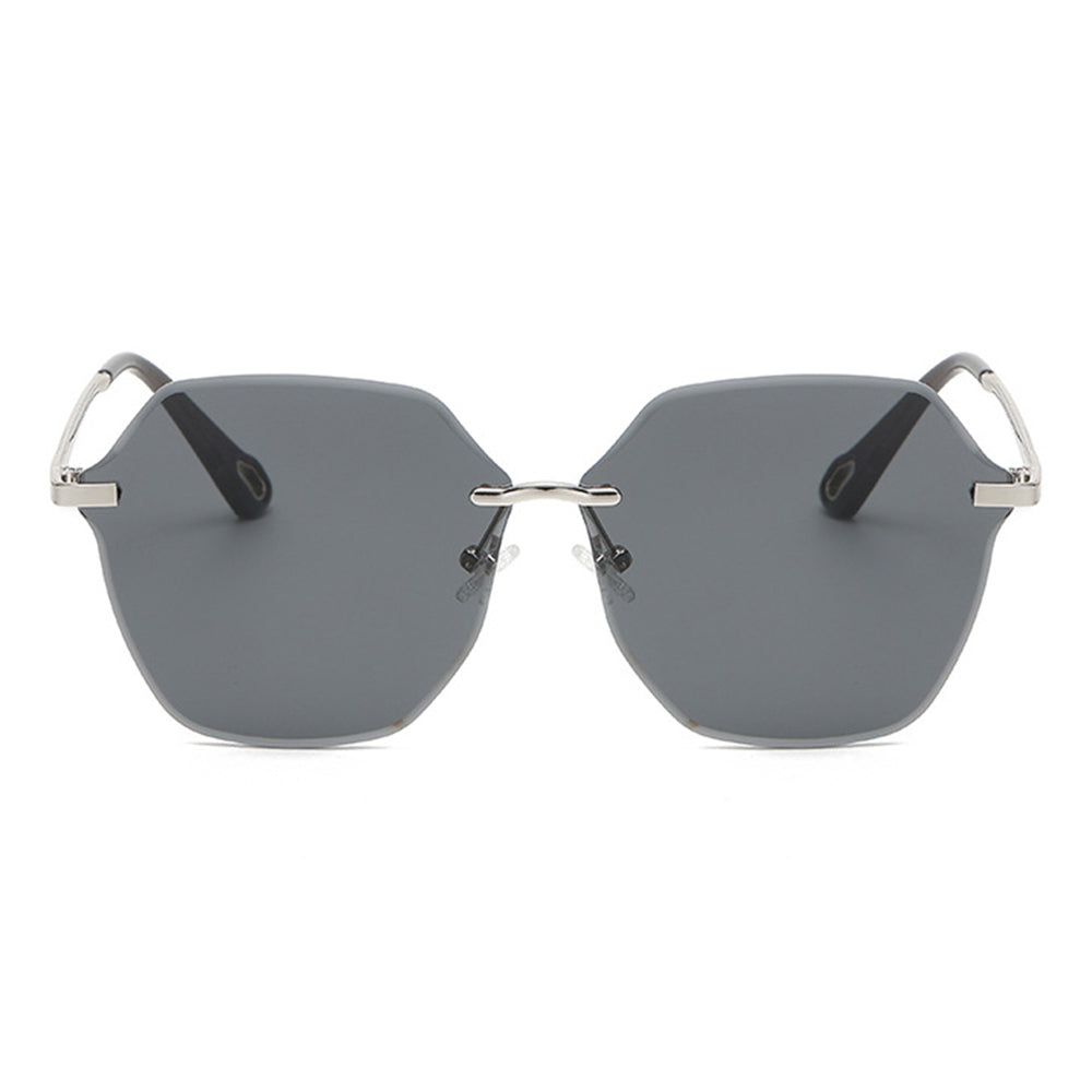 Damen-Sonnenbrille Techsuit 8195, Silber Lila