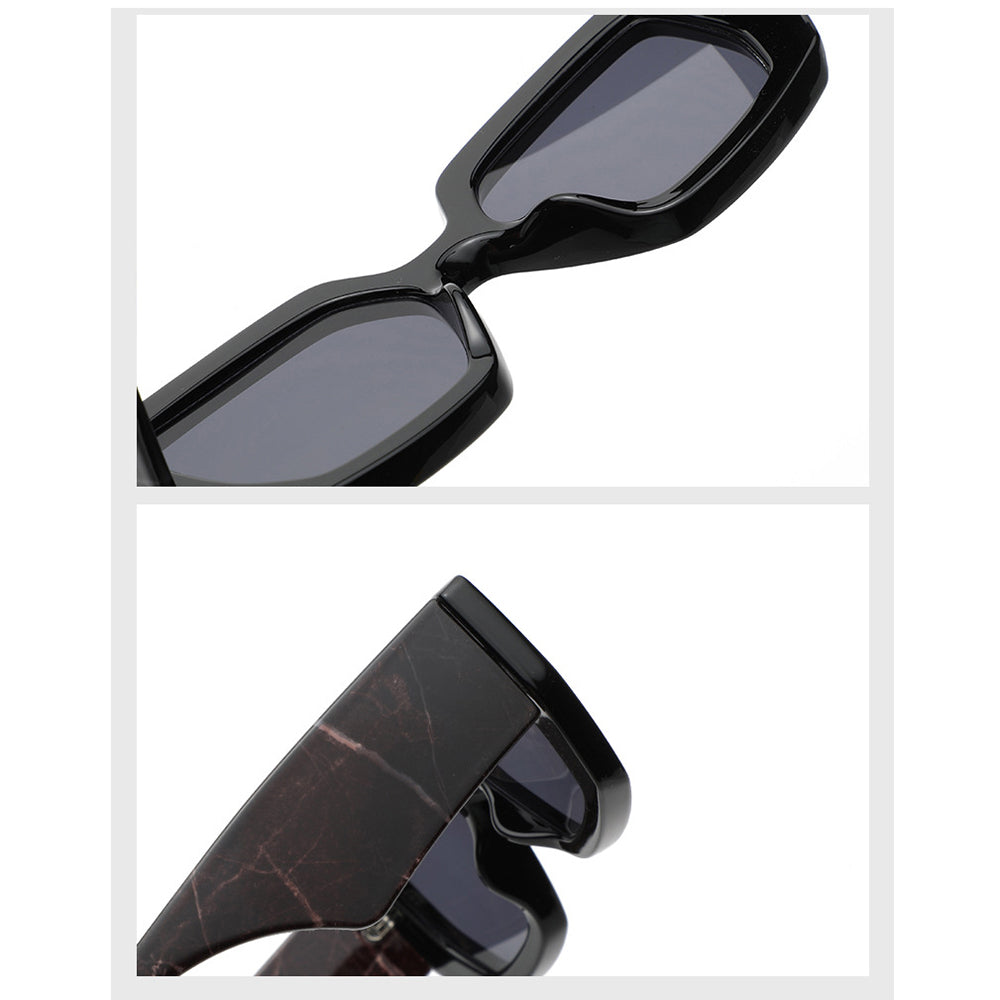 Damen-Sonnenbrille Techsuit 86321, Schwarz Grau