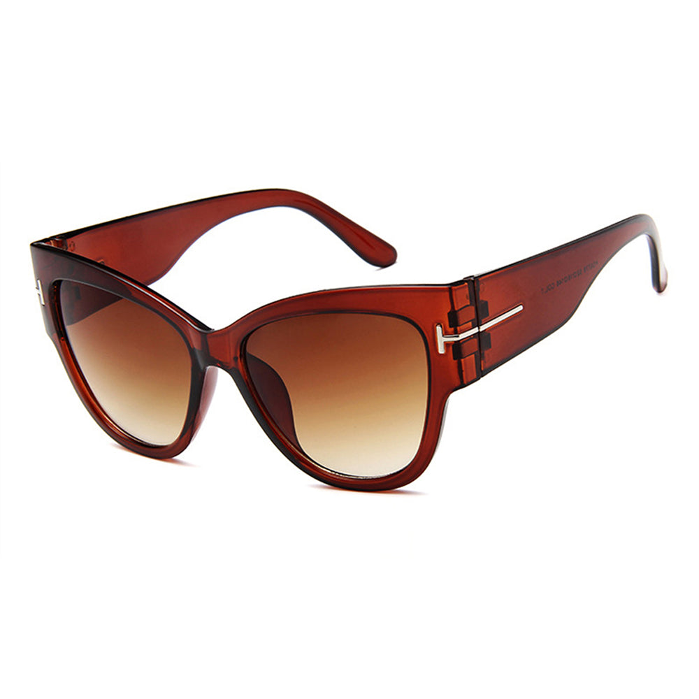 Damen-Sonnenbrille Techsuit 9778, Dunkelbraun