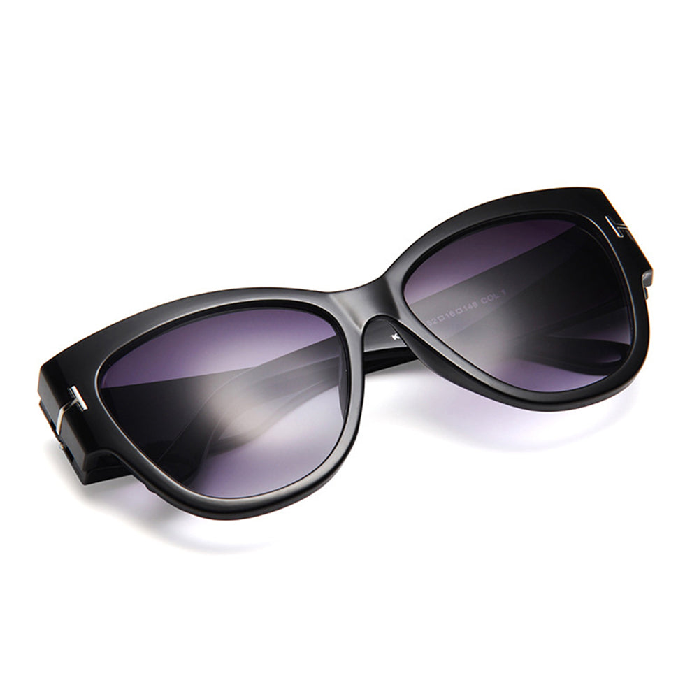 Damen-Sonnenbrille Techsuit 9778, Schwarz Dunkelbraun