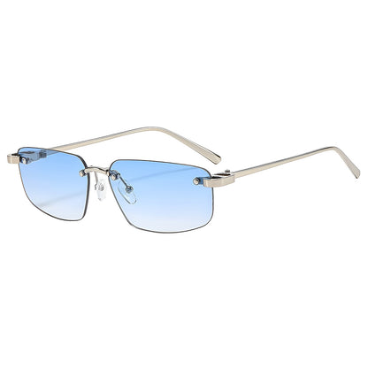 Unisex Techsuit Sonnenbrille S098, Silber Blau