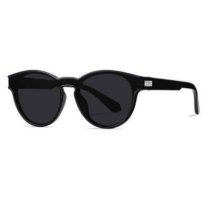 Unisex-Sonnenbrille Techsuit TR7545, polarisiert, UV-Schutz, Schwarz Grau