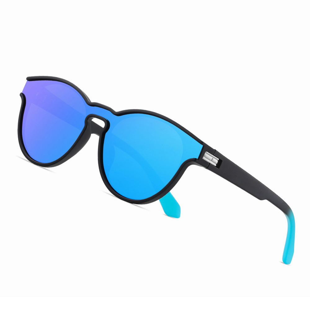 Unisex-Sonnenbrille Techsuit TR7545, polarisiert, UV-Schutz, Schwarz Grau