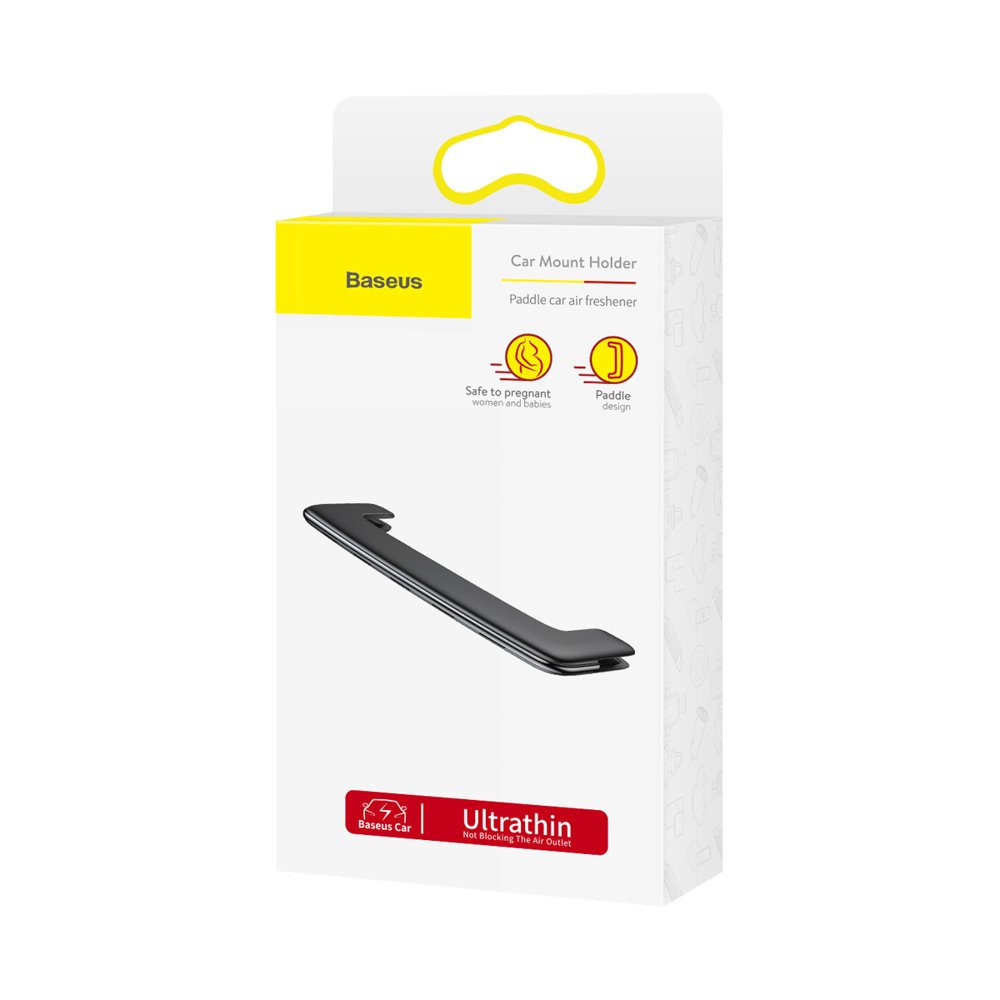 Auto-Lufterfrischer Baseus Paddle Ultrathin, Schwarz SUXUN-BP01