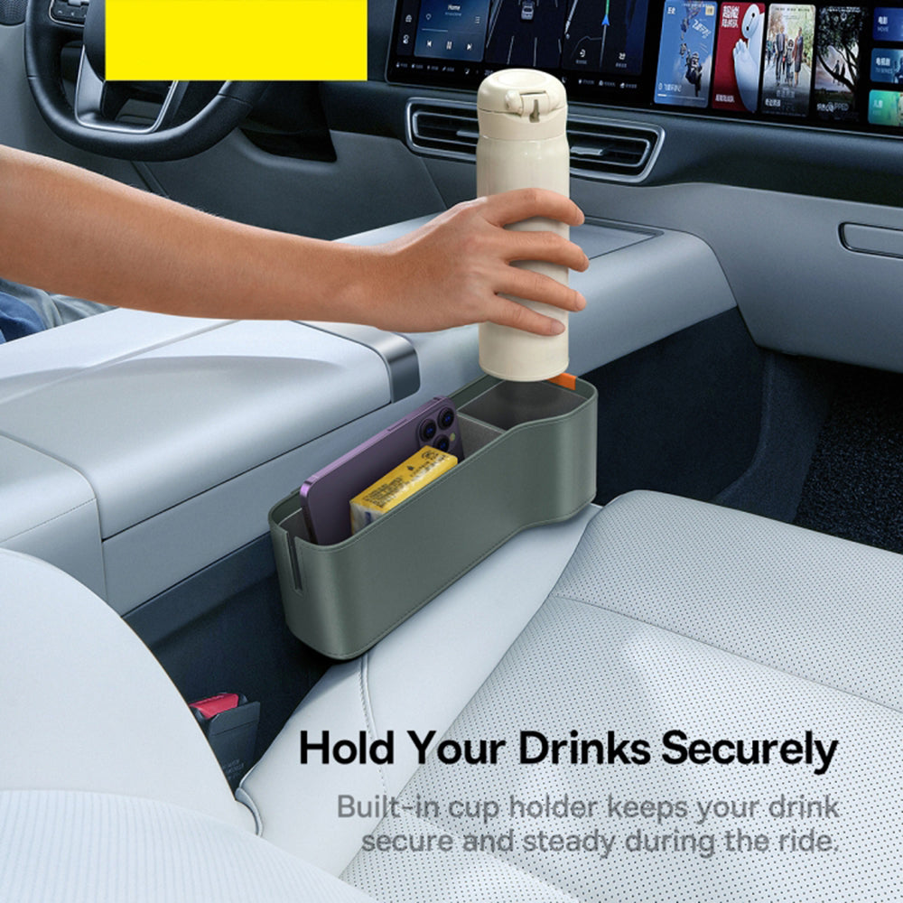 Baseus OrganizeFun Auto-Organizer für den Raum zwischen Konsole und Sitz, Grau C20256502831-00