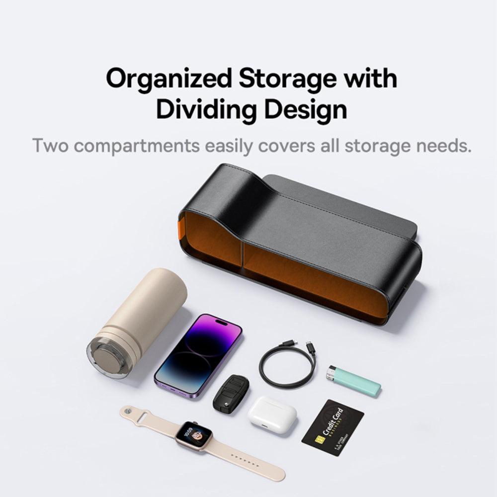 Auto-Organizer Baseus OrganizeFun für den Raum zwischen Konsole und Sitz, Schwarz C20256502111-00