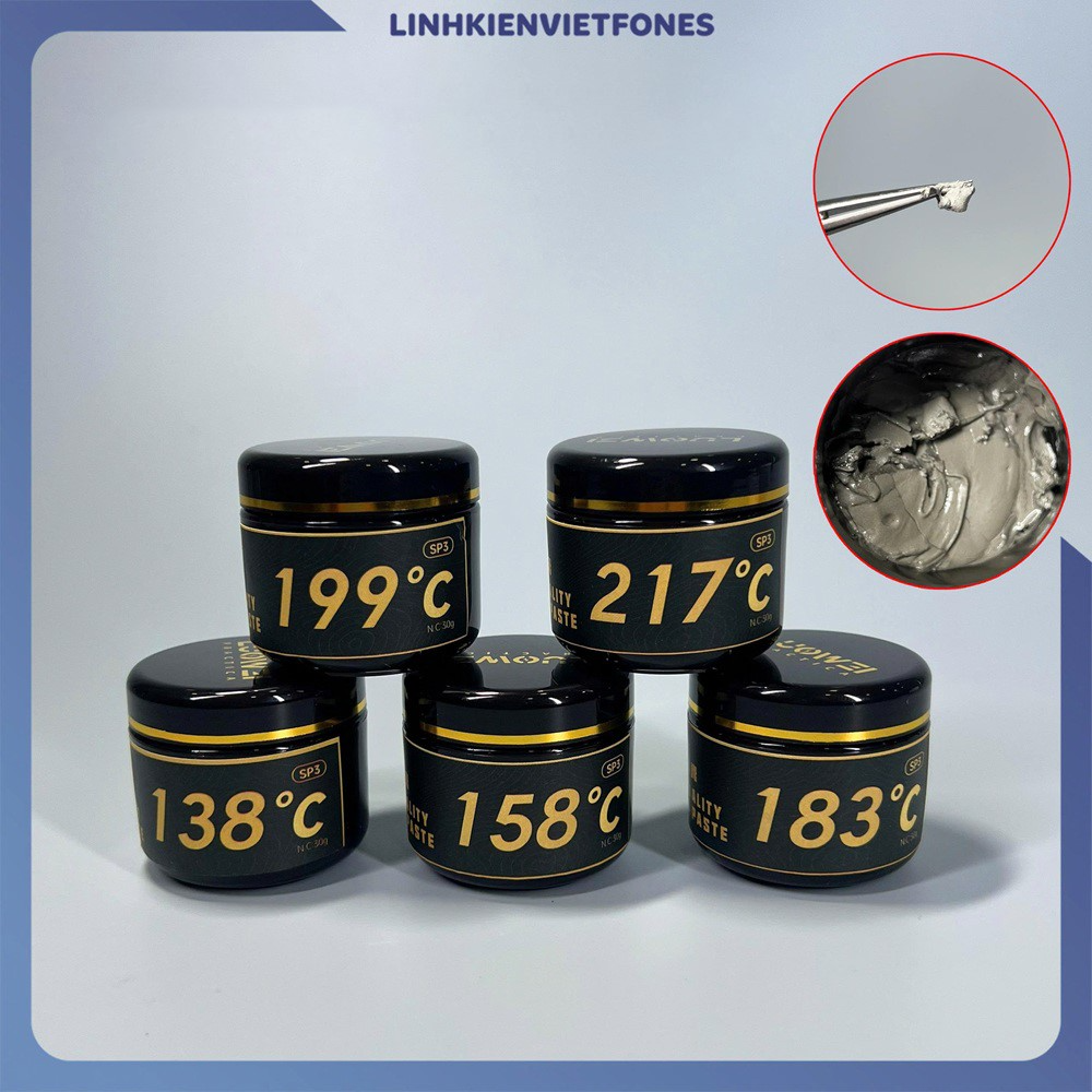 Lötpaste Luowei LW-SP3, 30g, Schmelzpunkt 217 Grad
