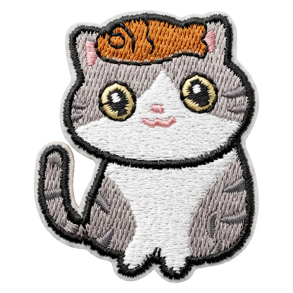 Patch / Textilaufnäher OEM Kat 1, Set 3 Stück, Mehrfarbig