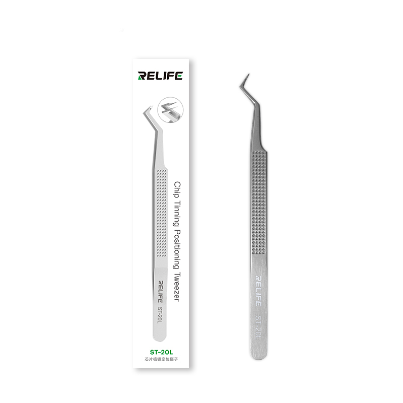 Gebogene Pinzette Relife ST-20L