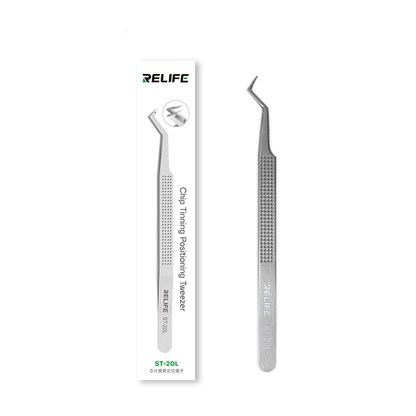 Gebogene Pinzette Relife ST-20L